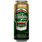 Starobrno Medium 0,5l plech